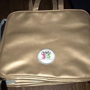 Storage Case - The Happy Planner -like new gold